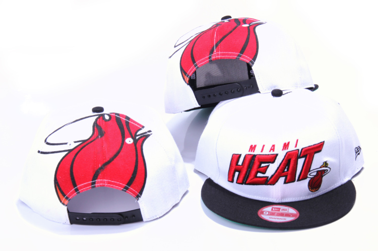 NBA Miami Heat NE Snapback Hat #103